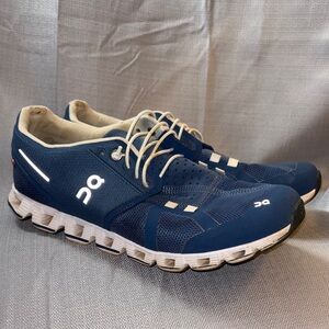 On Running women's Navy Athletic Shoes